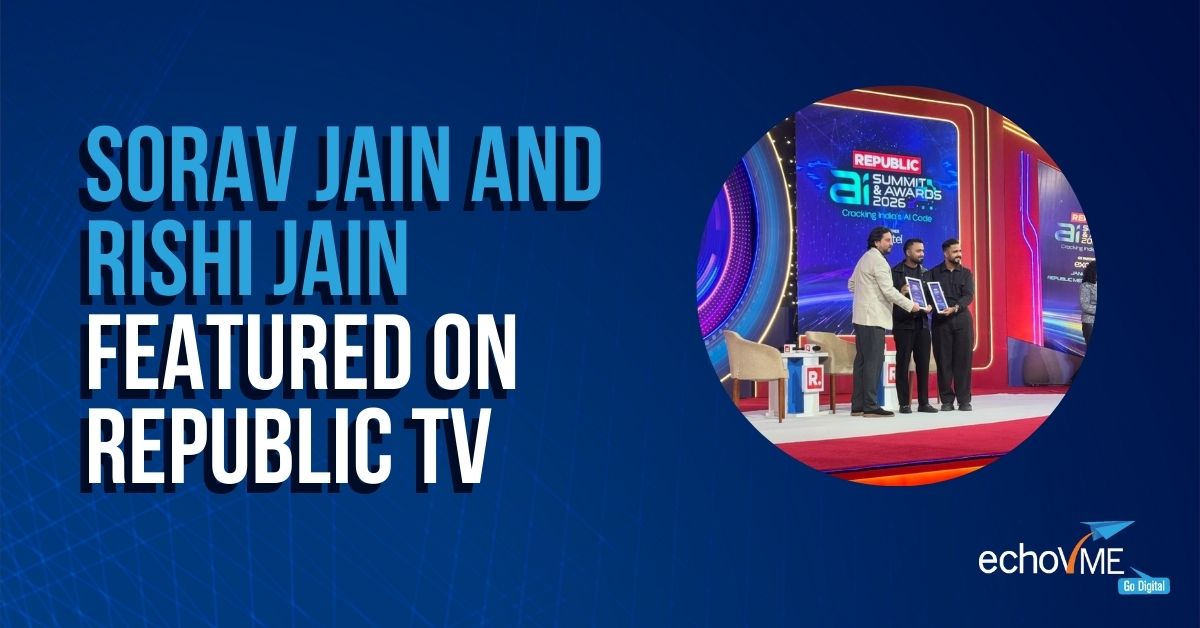Sorav Jain and Rishi Jain Featured on Republic TV